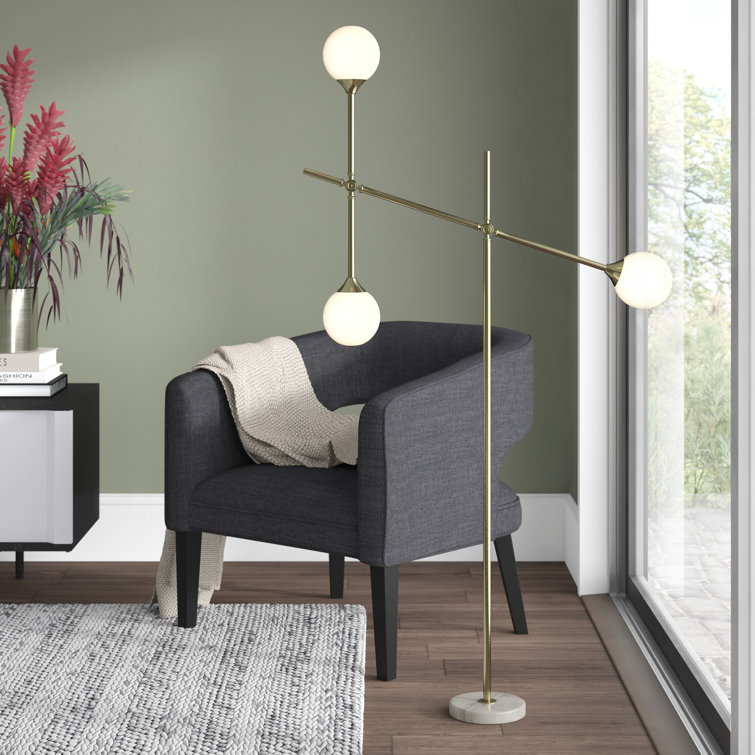 Corrigan Studio® Deer Park 59" Novelty Floor Lamp & Reviews Wayfair